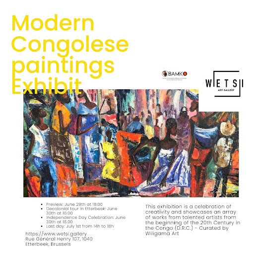 Modern Congolese Paintings Exhibit