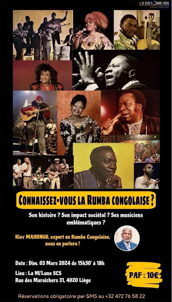 Connaissez-vous la rumba Congolaise?
