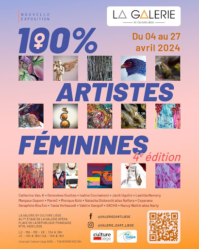 100% artistes feminines