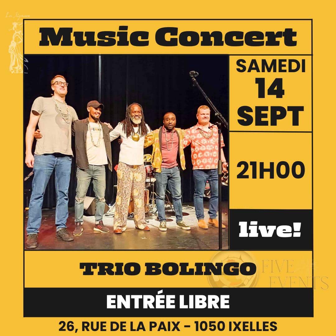 Trio Bolingo en concert